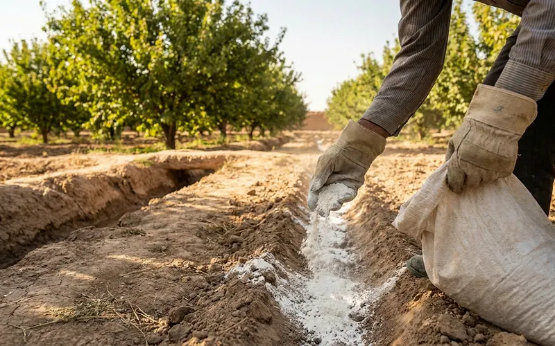 کاربرد آهک در کشاورزی؛ راهنمای عملی اصلاح pH خاک